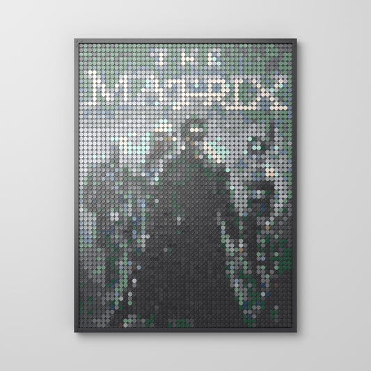 Matrix, mosaïque en briques PopBrique, vue de face