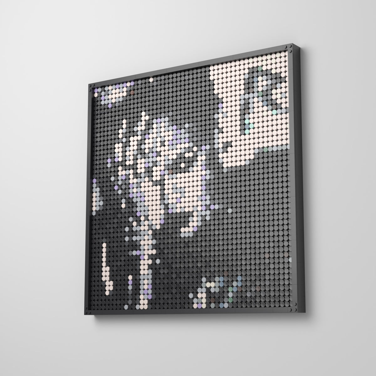 Rated R, mosaïque en briques PopBrique, accrochée au mur