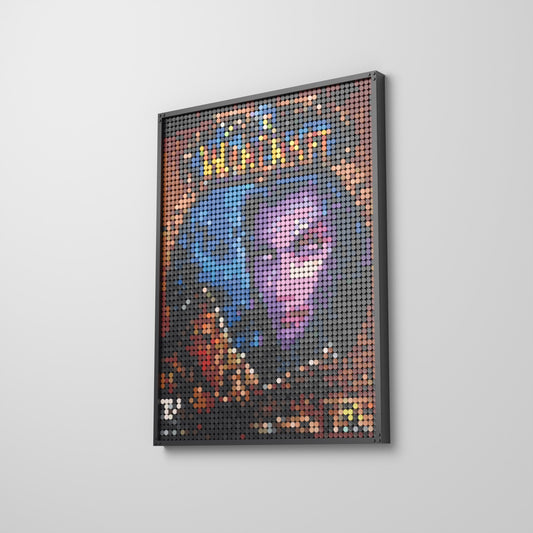 World of Warcraft, mosaïque en briques PopBrique, accrochée au mur